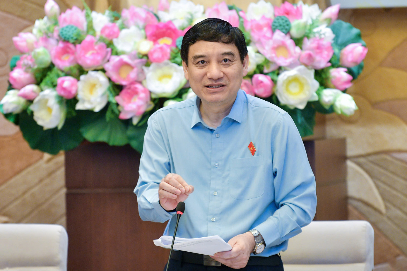 Chủ nhiệm Ủy ban Văn hóa, Giáo dục Nguyễn Đắc Vinh.