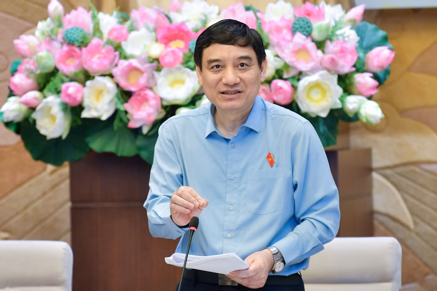 Chủ nhiệm Ủy ban Văn hóa, Giáo dục Nguyễn Đắc Vinh.