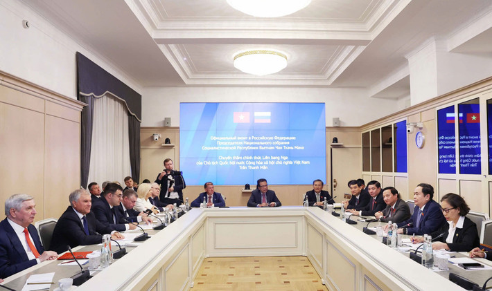 Quang cảnh cuộc hội đàm. Ảnh: TTXVN.