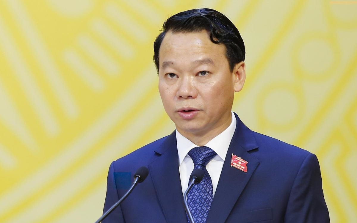 Bộ trưởng Bộ Tài nguyên và Môi trường Đỗ Đức Duy. Ảnh: Hiếu Duy