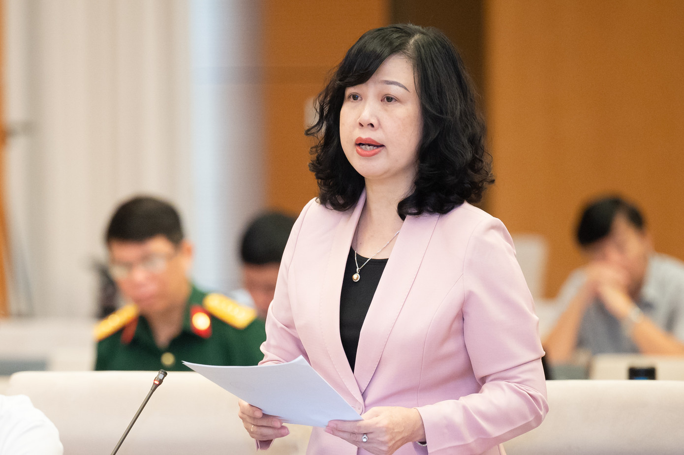 Bộ trưởng Y tế Đào Hồng Lan Bộ trưởng Y tế Đào Hồng Lan