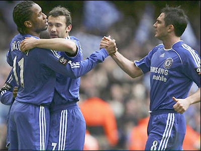 nhưng Chelsea nhanh chóng lập lại thế cân bằng