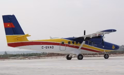 Chiếc thủy phi cơ DHC-6 đầu tiên của Hải quân nhân dân Việt Nam