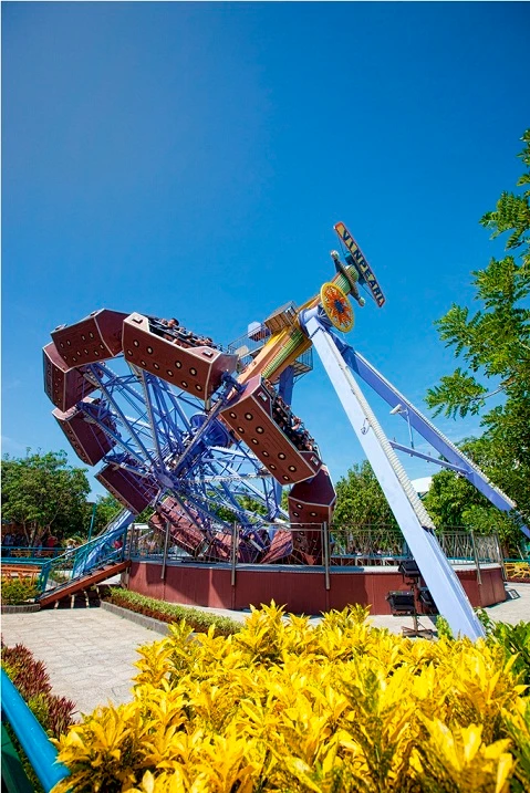 Trải nghiệm cảm giác “bay vào không trung” cùng trò chơi Đu quay cảm giác mạnh