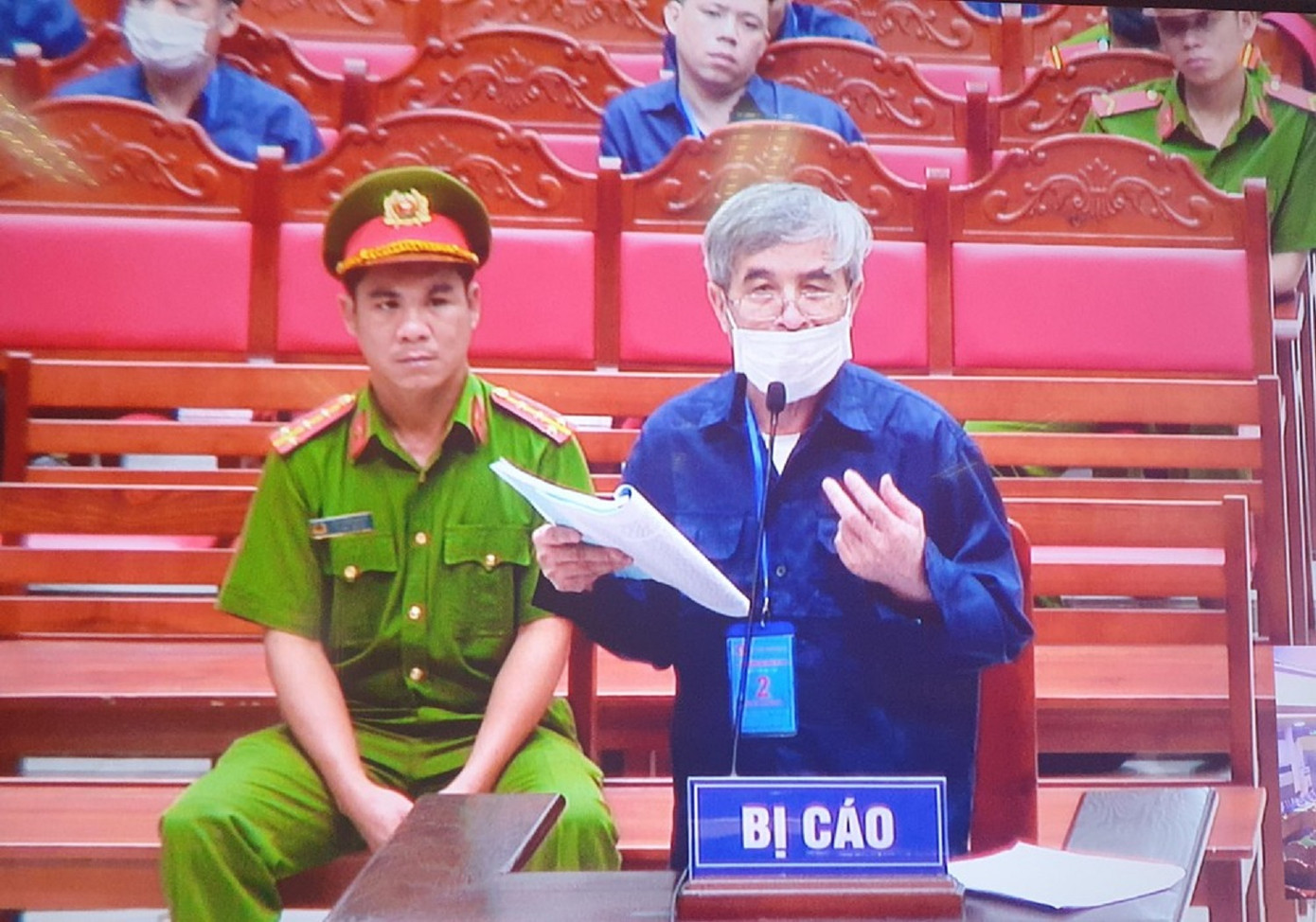 Bị cáo Phan Thanh Hữu.