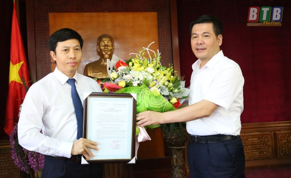 Nhân sự mới Nghệ An, Thái Bình ảnh 2