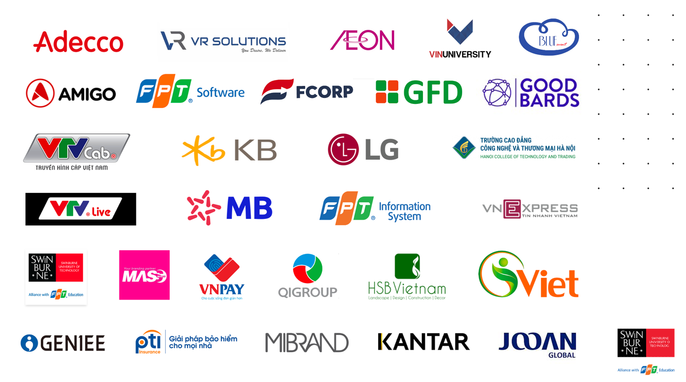 Các doanh nghiệp và tập đoàn nổi bật có sinh viên Swinburne Việt Nam đang làm việc