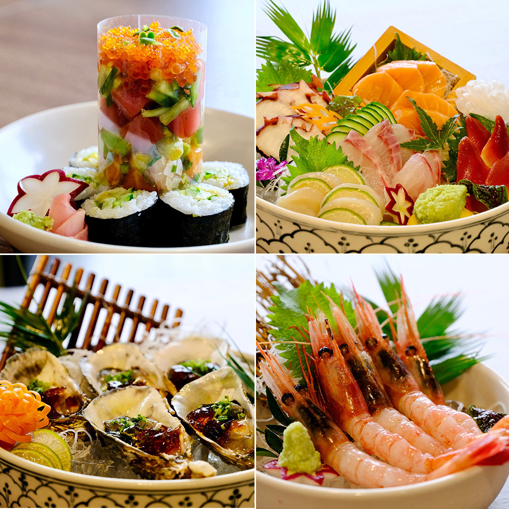 Ẩm thực được chế biến bởi các đầu bếp Nhật Ẩm thực được chế biến bởi các đầu bếp Nhật