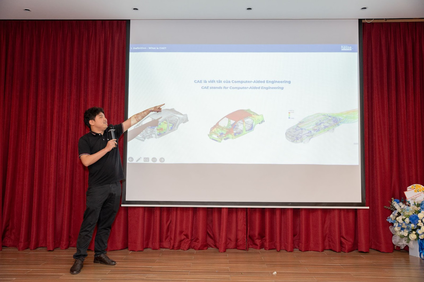 Anh Nguyễn Tài Thiện - Trưởng nhóm Kỹ sư CAE của Hasse Việt Nam