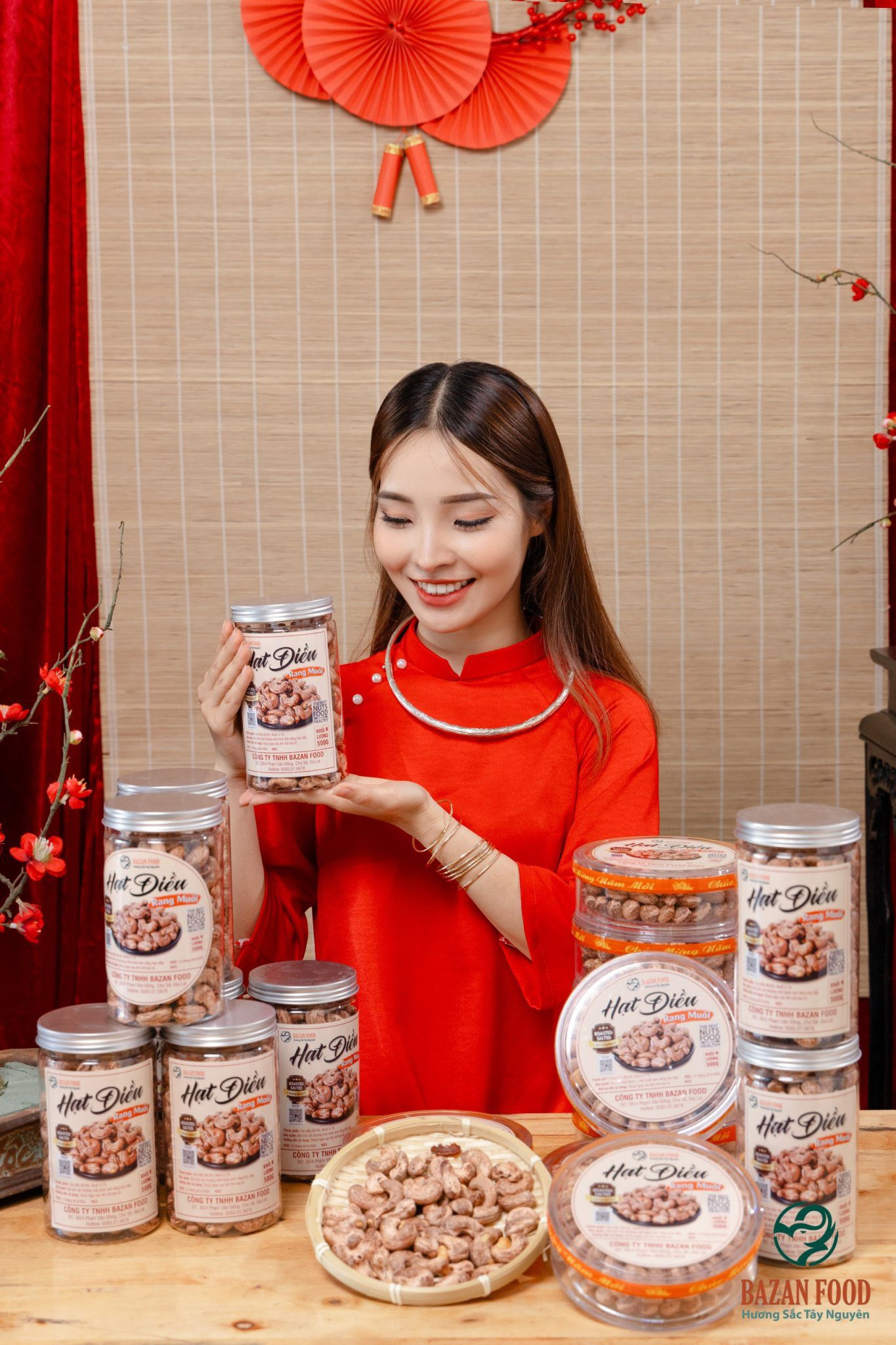 Hạt điều - Sản phẩm mang hương vị Tây Nguyên nhà Bazan Food