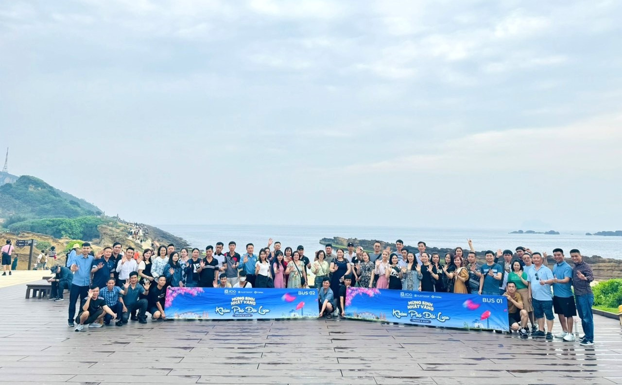 Các Nhà phân phối &amp; Đại lý tham gia hành trình “Mừng sinh nhật vàng – Khám phá Đài Loan (Trung Quốc)” cùng Tập đoàn Austdoor