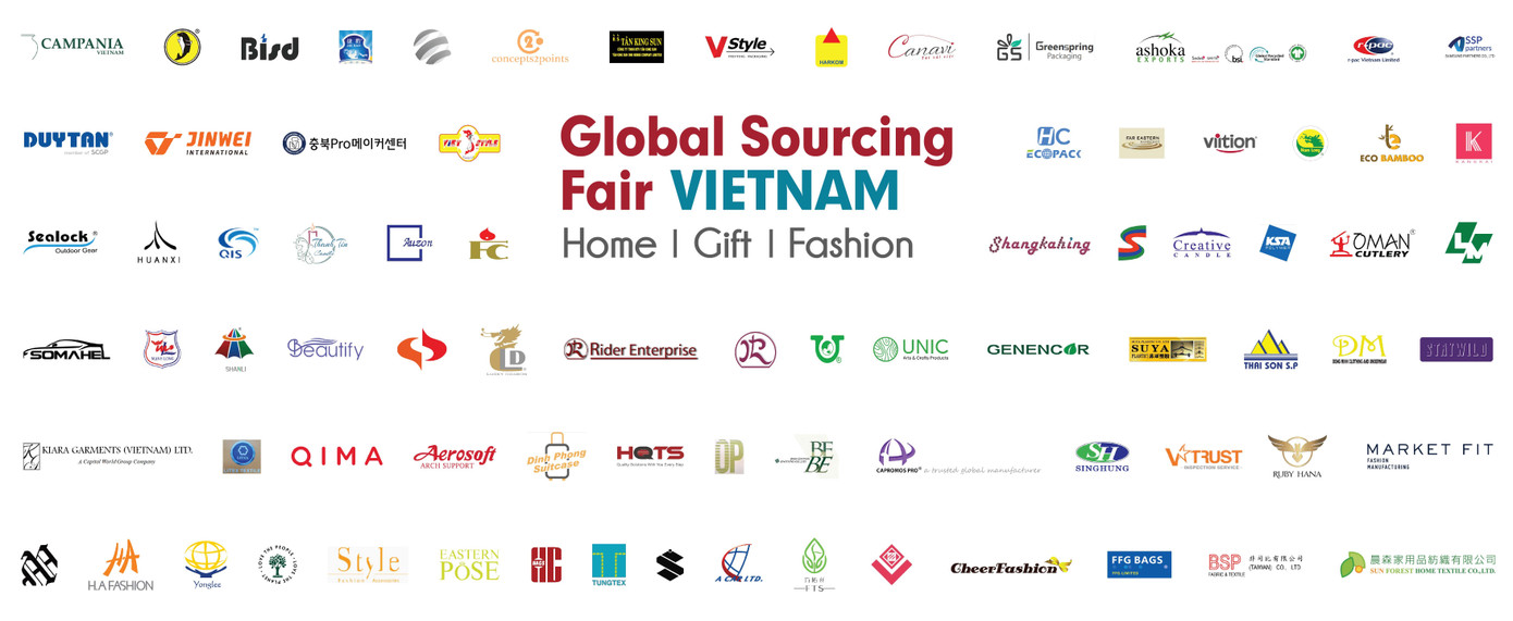 Một số nhà cung cấp tiêu biểu tại triển lãm.
