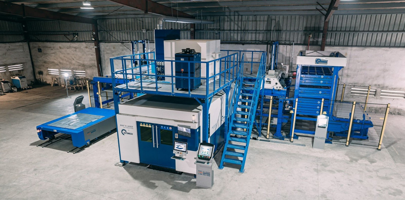 Hệ thống tháp phôi thông minh Han’s Autoline tại nhà máy sản xuất Công ty Formula Air