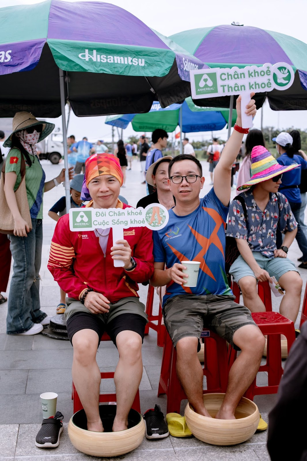 Người tham gia check-in tại gian hàng ANHERBAL. Nguồn: ANHERBAL Người tham gia check-in tại gian hàng ANHERBAL. Nguồn: ANHERBAL