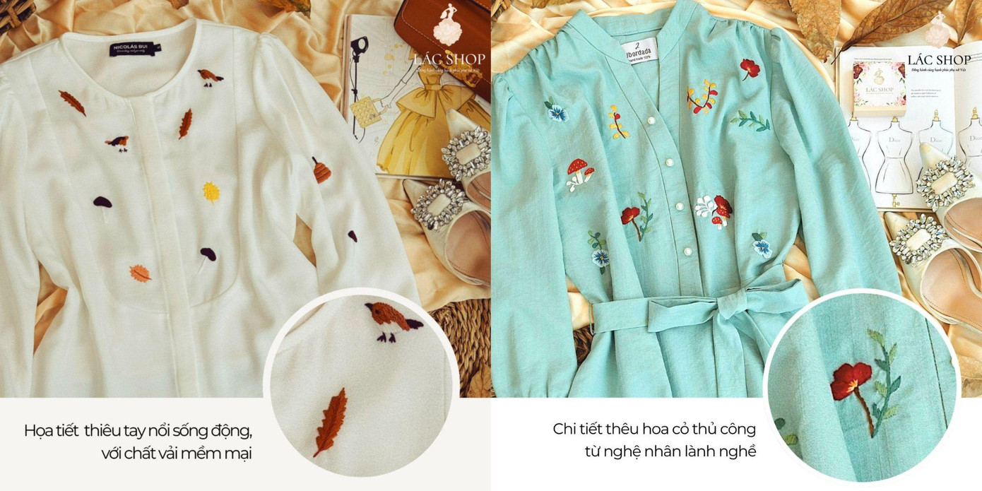 Lác Shop khát khao được truyền tải các giá trị văn hóa truyền thống song hành cùng dòng chảy của thời trang hiện đại.