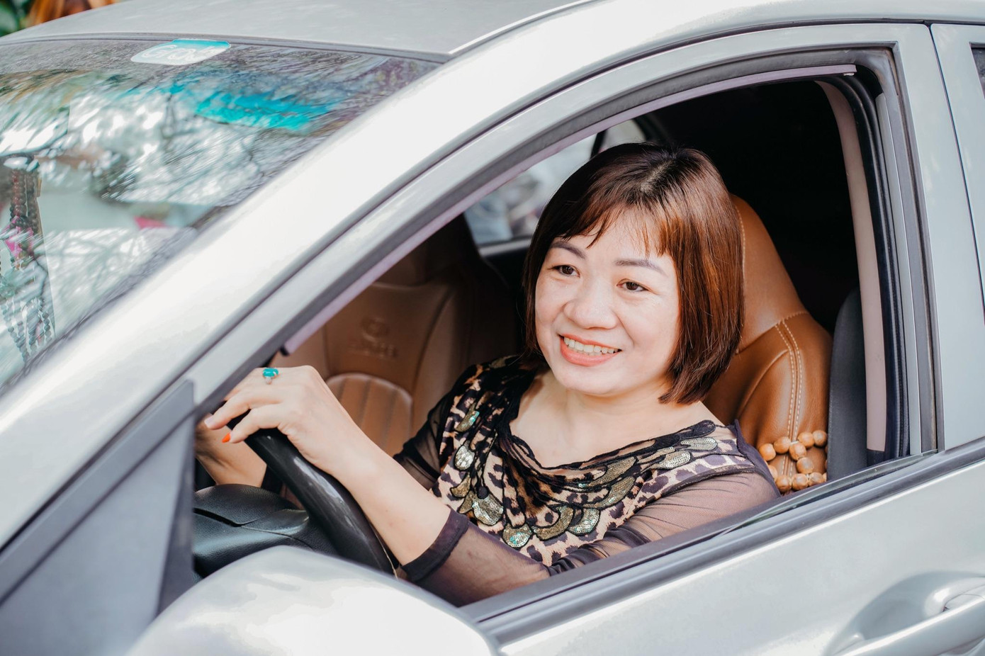 Ngày càng nhiều chị em cảm thấy phù hợp và lựa chọn cầm lái cùng Grab