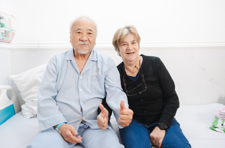 Bệnh nhân V.N phục hồi tốt sau 24h can thiệp Bệnh nhân V.N phục hồi tốt sau 24h can thiệp