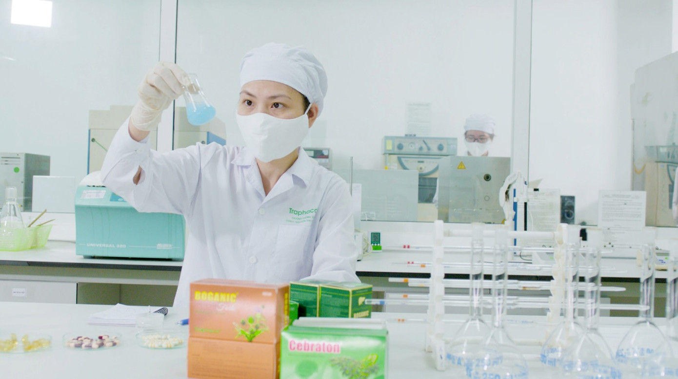 Traphaco luôn tập trung đầu tư cho công nghệ, nghiên cứu khoa học Traphaco luôn tập trung đầu tư cho công nghệ, nghiên cứu khoa học