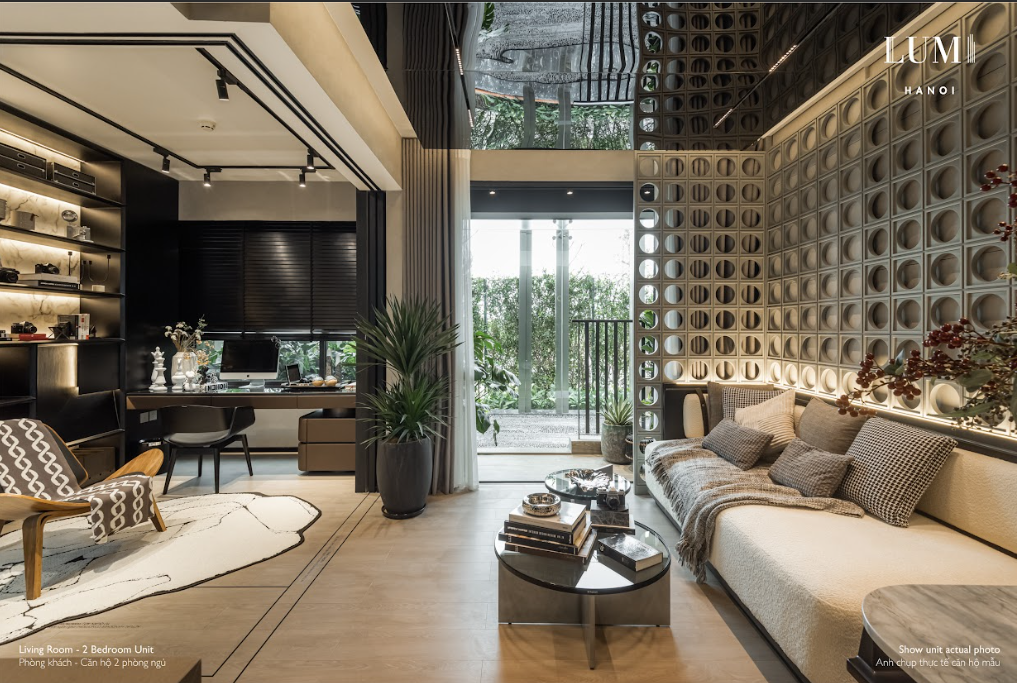 Thiết kế tinh tế và giàu tính nghệ thuật tại căn hộ mẫu Lumi Signature Ảnh: CapitaLand Development Thiết kế tinh tế và giàu tính nghệ thuật tại căn hộ mẫu Lumi Signature Ảnh: CapitaLand Development