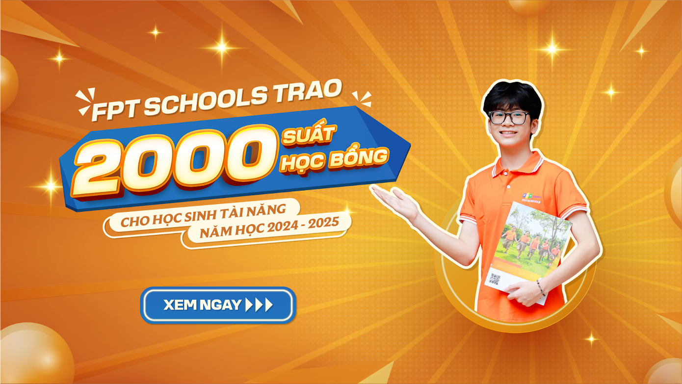 FPT Schools trao 2.000 suất học bổng cho học sinh toàn quốc FPT Schools trao 2.000 suất học bổng cho học sinh toàn quốc