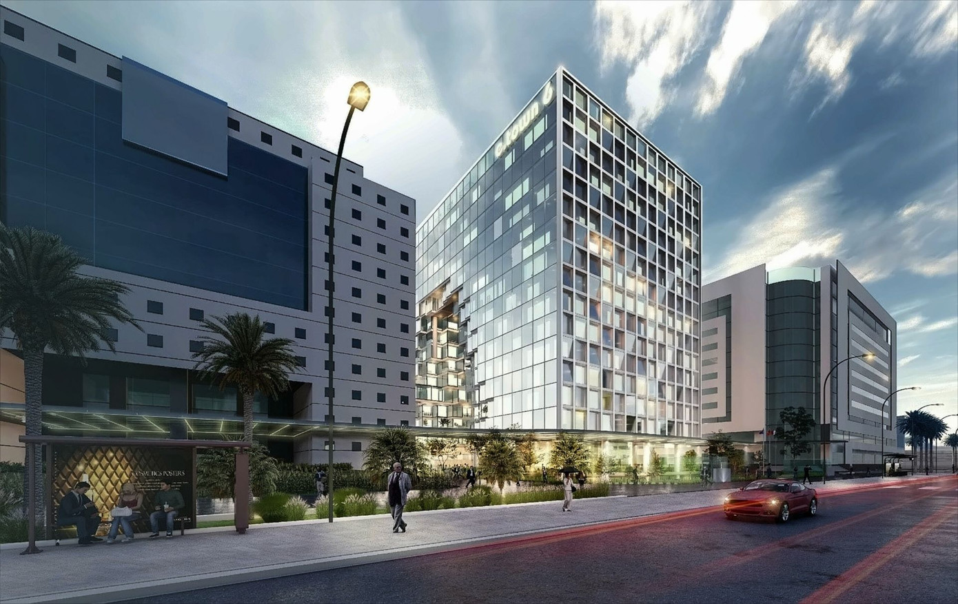 Phối cảnh Tòa Etown 6 – Cao ốc văn phòng hạng A+, đạt chứng chỉ LEED Platinum do Central thực hiện. Ảnh: REE Corp.