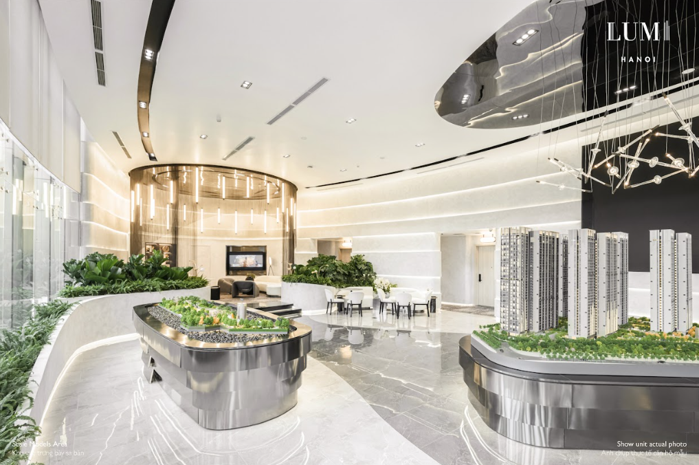 Mô hình sa bàn dẫn lối hành trình khám phá công viên Lá Phổi Xanh cùng Đường Dạo Trên Không độc bản Ảnh: CapitaLand Development Mô hình sa bàn dẫn lối hành trình khám phá công viên Lá Phổi Xanh cùng Đường Dạo Trên Không độc bản Ảnh: CapitaLand Development