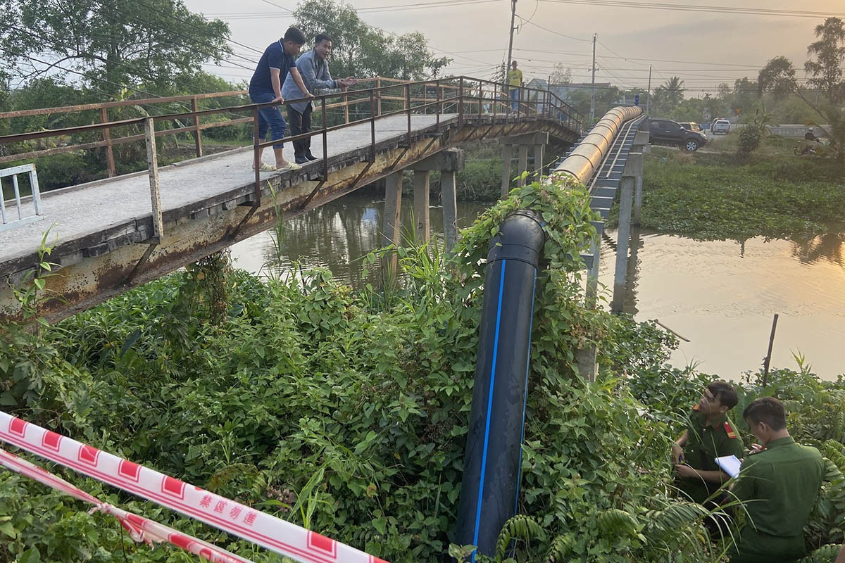 Hiện trường vụ tai nạn. Ảnh: VNN.