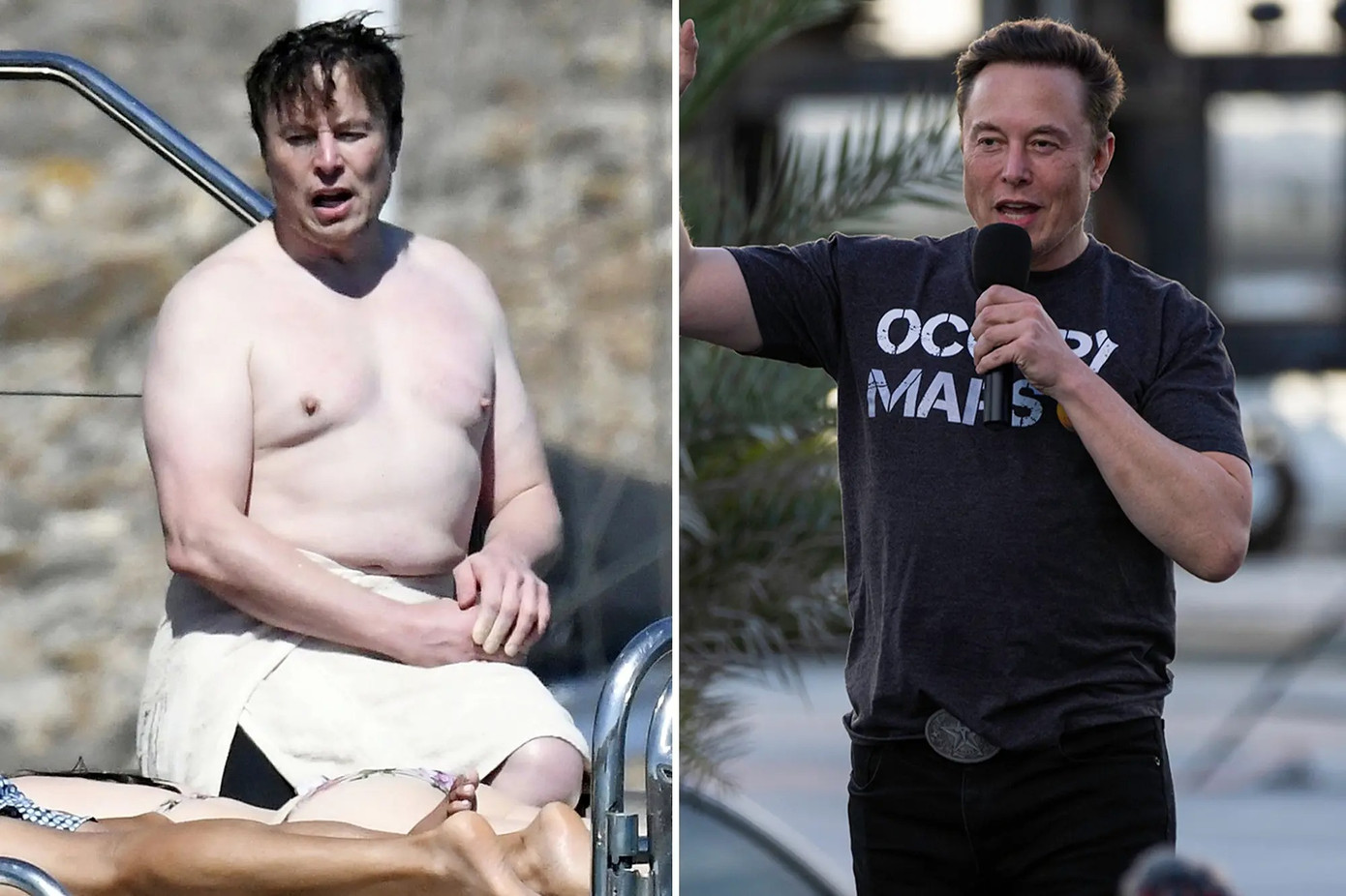 Elon Musk giảm gần 14 kg nhờ Wegovy. Ảnh: NY Post.