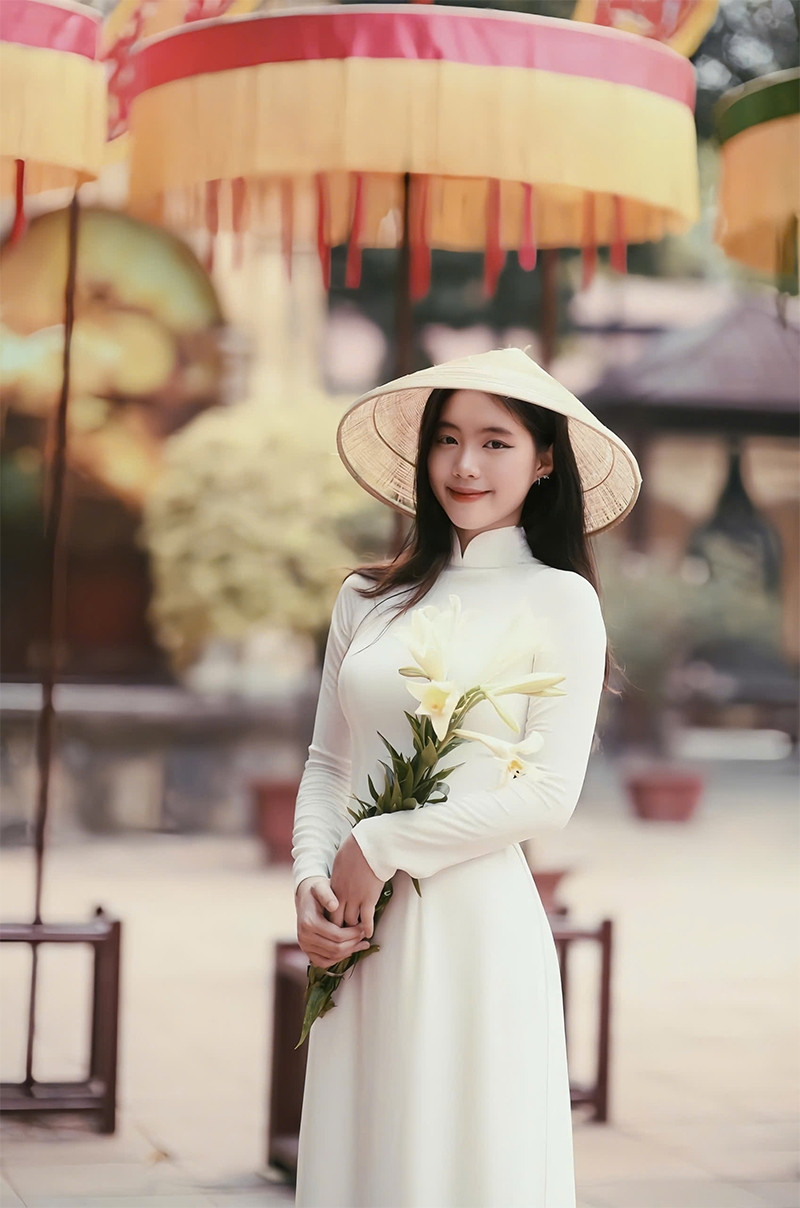 "Tôi hy vọng sẽ truyền tải những giá trị sâu sắc của người phụ nữ, là người luôn giữ gìn bản sắc văn hóa dân tộc, nhưng cũng mở rộng tầm nhìn, chủ động vươn ra thế giới", cô nói.