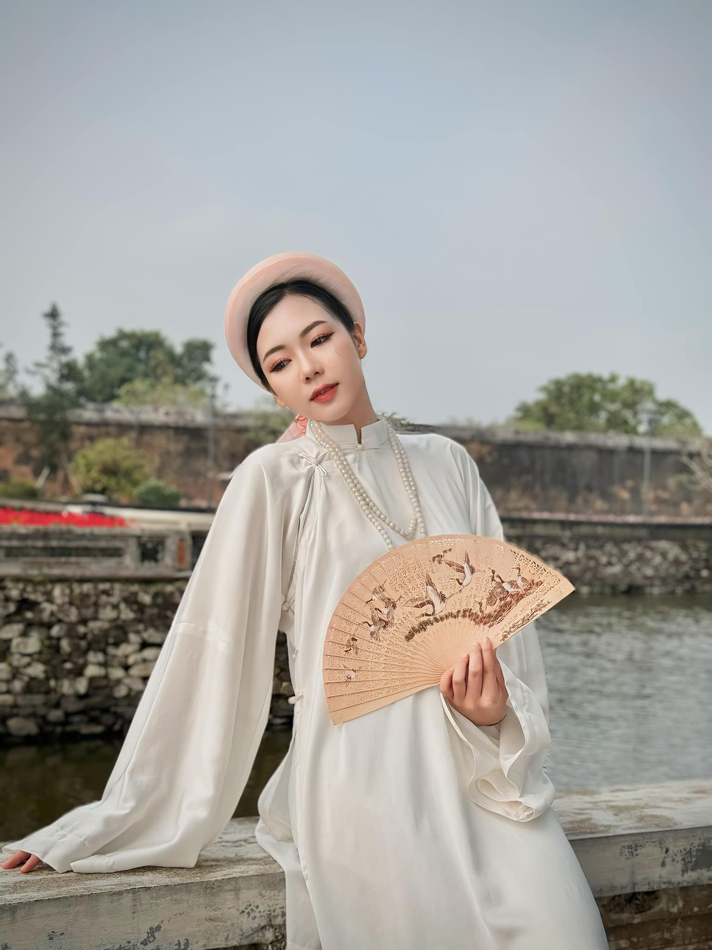 Ngọc Ánh vui mừng vì chung kết Hoa hậu Việt Nam 2024 tổ chức ở Huế. “Nếu may mắn được vào vòng chung kết, tôi có cơ hội trình diễn trước mọi người trên quê hương của mình. Đó là niềm tự hào rất lớn”, cô nói.