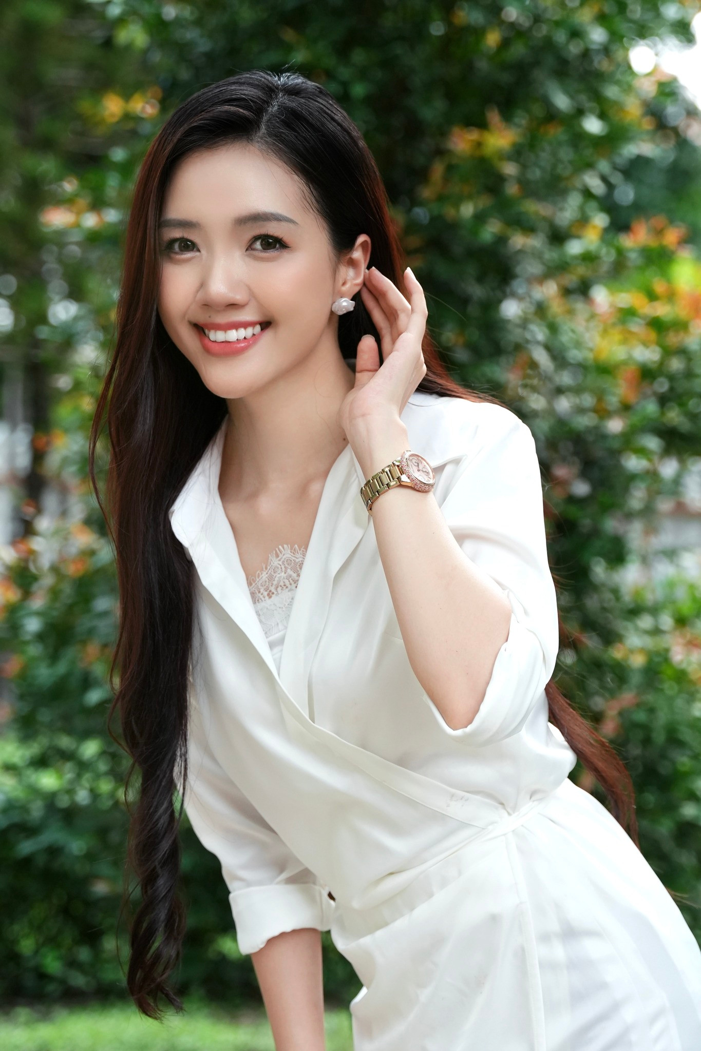 Mỹ Vân được cha dạy chơi đàn guitar từ năm học lớp 6. Cô từng tham gia nhiều cuộc thi hát tại trường trung học, đại học và giành giải cao. Đến với nhà chung của top 41 chung khảo Hoa hậu Việt Nam 2024, Mỹ Vân mang theo đàn guitar để có thể giao lưu, kết nối cảm xúc với các thí sinh bằng âm nhạc.