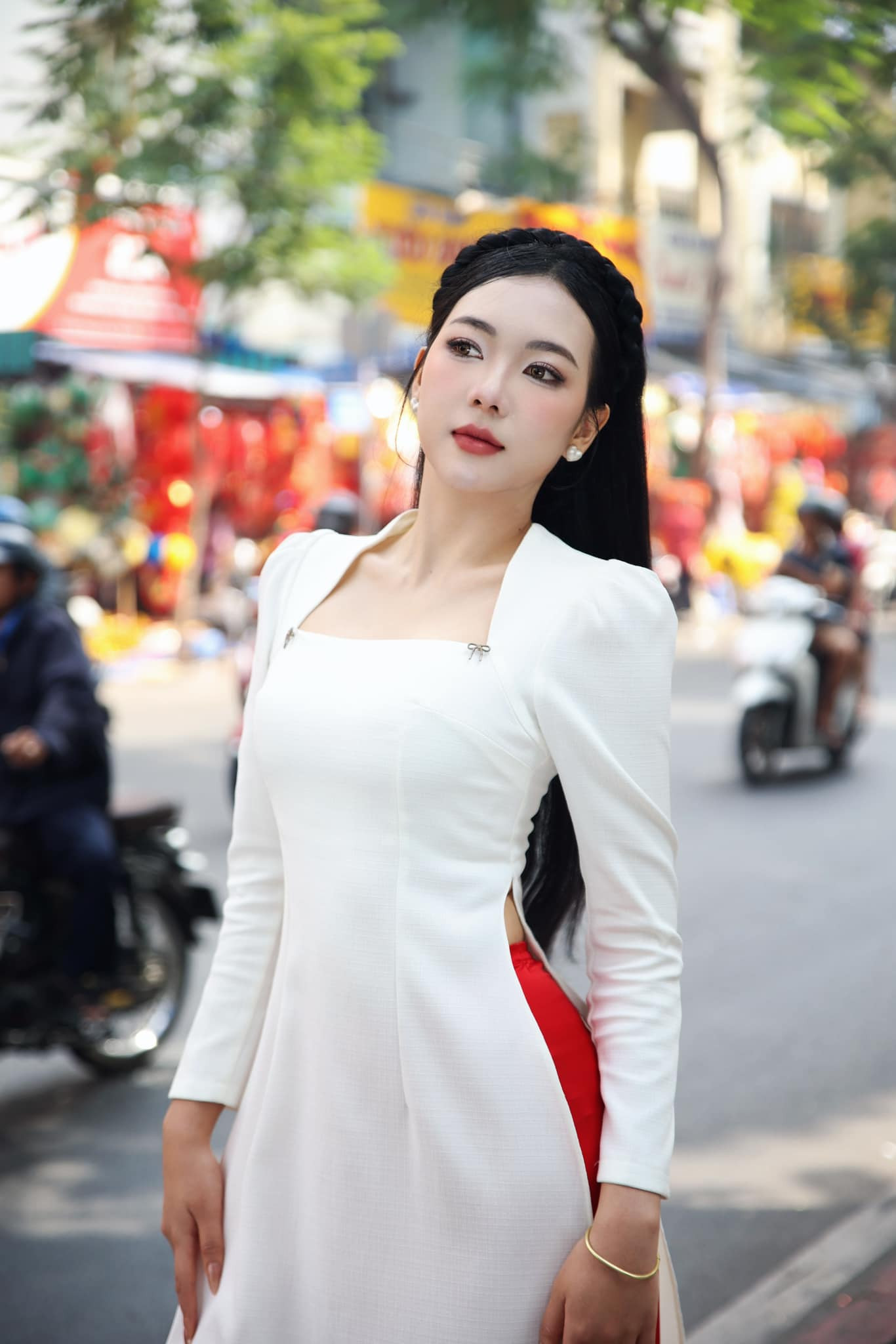 Tham gia Hoa hậu Việt Nam là ước mơ từ nhỏ của Ngọc Ánh và cô đã chuẩn bị cho cuộc thi từ rất lâu. “Hoa hậu Việt Nam là cuộc thi danh giá, đề cao giá trị của người phụ nữ Việt Nam”, cô nói.