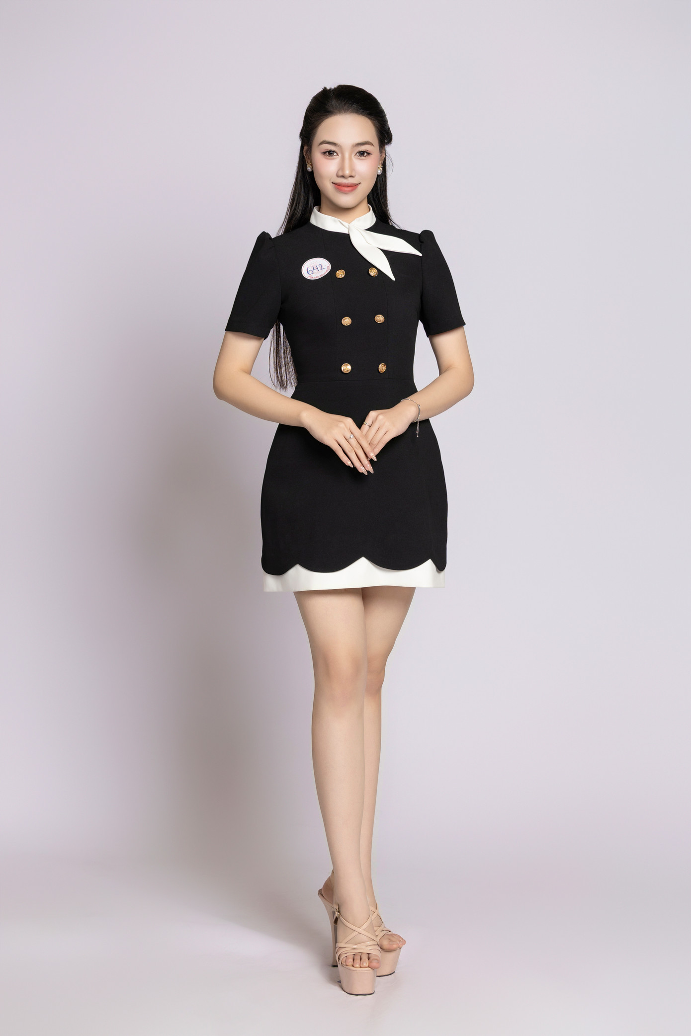 Thí sinh Ngô Thị Thanh Vân, SBD 642, sinh năm 2005, đến từ Ninh Bình, sinh viên Đại học Văn hóa Hà Nội.