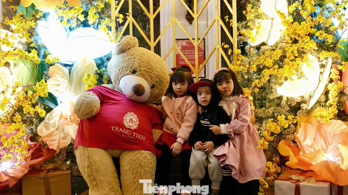 Những không gian "check - in" luôn được nhiều gia đình cũng như các bạn trẻ lựa chọn chụp ảnh lưu niệm.