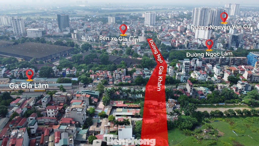 Theo đó, phương án vị trí tuyến đường quy hoạch do Viện Quy hoạch xây dựng Hà Nội lập, được Sở Quy hoạch - Kiến trúc Hà Nội thẩm định.