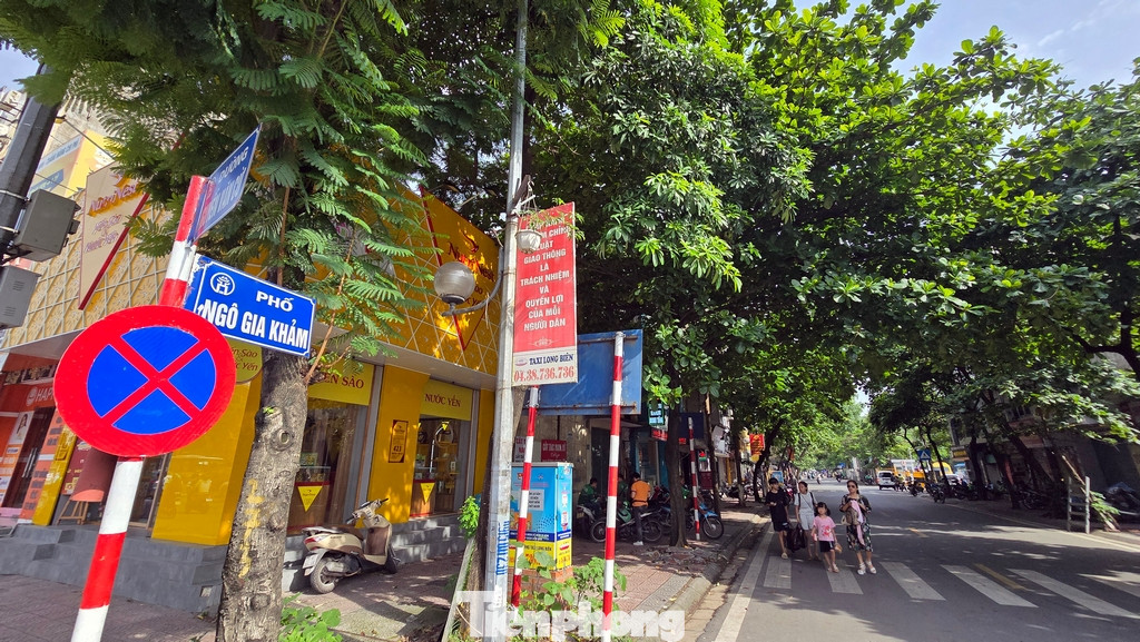 Đường Ngô Gia Khảm một đầu tiếp giáp với đường Nguyễn Văn Cừ, đầu còn lại giao nhau với đường Ngọc Lâm. Hiện có 2 làn xe hỗn hợp.