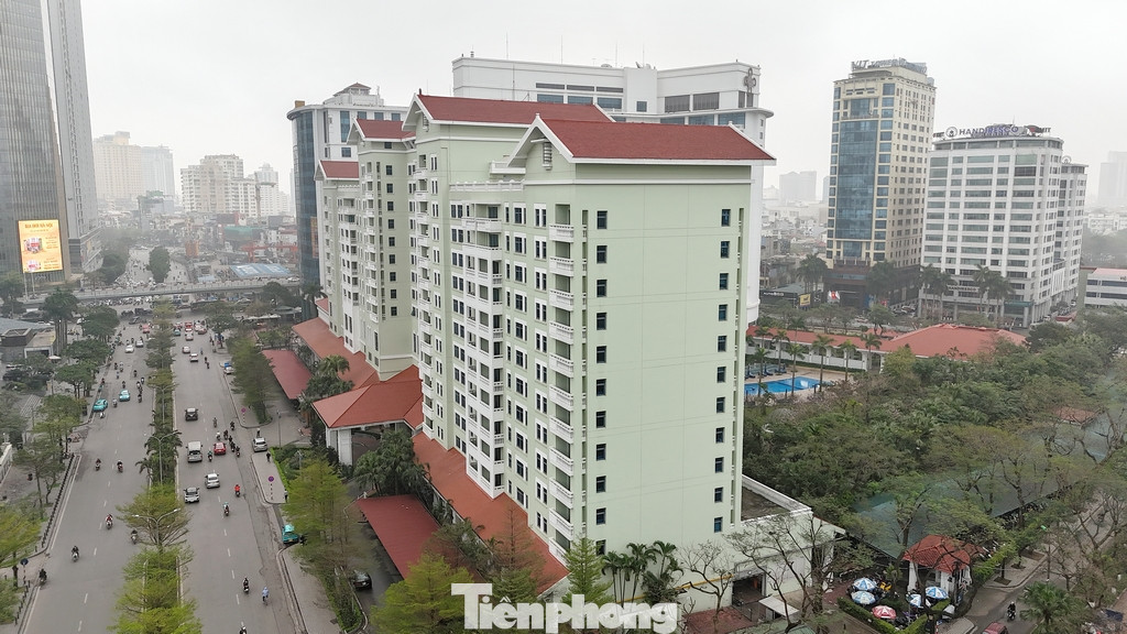 Khu căn hộ cho thuê ở mặt đường Đào Tấn.