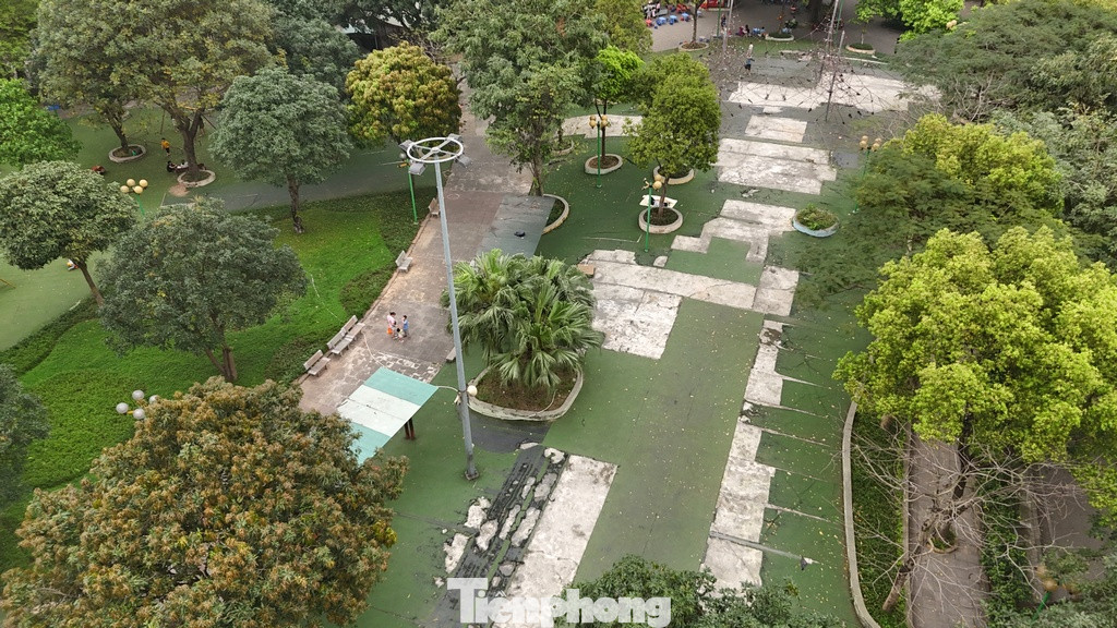 Công viên này có nhiều diện tích cây xanh, rộng rãi, thoáng đãng cùng hồ nước chạy dọc theo chiều dài khuôn viên. Nơi đây được xem là "lá phổi xanh" hay "rừng cây" nhỏ trong khu vực, góp phần điều hòa không khí cho thành phố, thu hút nhiều lứa tuổi đến công viên vui chơi, tập thể dục, hít không khí trong lành. Công viên này có nhiều diện tích cây xanh, rộng rãi, thoáng đãng cùng hồ nước chạy dọc theo chiều dài khuôn viên. Nơi đây được xem là "lá phổi xanh" hay "rừng cây" nhỏ trong khu vực, góp phần điều hòa không khí cho thành phố, thu hút nhiều lứa tuổi đến công viên vui chơi, tập thể dục, hít không khí trong lành.