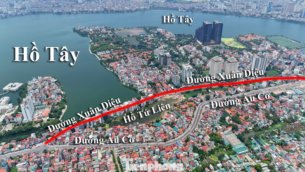 Dự án cải tạo, nâng cấp đường Xuân Diệu là dự án trọng điểm của quận Tây Hồ (thành phố Hà Nội) với chiều dài gần 1,1km (điểm đầu tuyến giao với đường Tô Ngọc Vân, điểm cuối tuyến giao với đường Nghi Tàm).