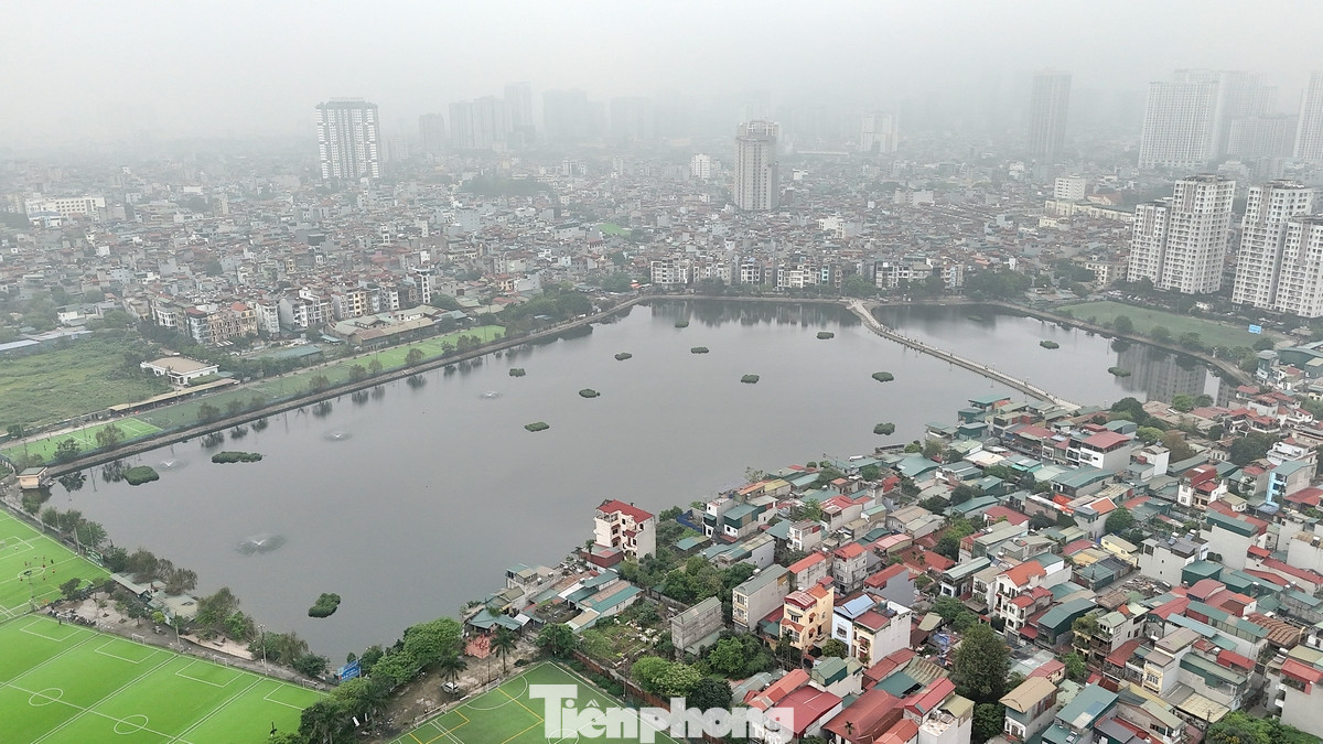 Tuyến nối vào đoạn tuyến vành đai 2,5 Đầm Hồng - Giải Phóng đang xây dựng.