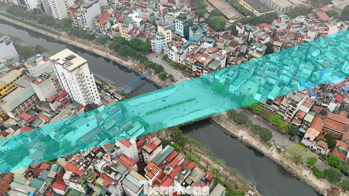 Dự án nằm trên địa bàn các phường Thượng Đình, Khương Trung, Khương Đình, quận Thanh Xuân. Thời gian thực hiện dự án là trong năm 2022 đến 2027. Dự án này đi qua nhiều nhà dân, trong đó cầu Thượng Đình bắc qua sông Tô Lịch đã xây dựng.