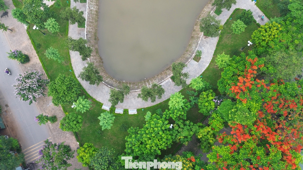 Trước đó, trong quá trình triển khai thực hiện Dự án gặp rất nhiều khó khăn, vướng mắc trong công tác giải phóng mặt bằng. Song với sự nỗ lực, quyết tâm cao của các cấp, các ngành, đặc biệt là vai trò của UBND - Ủy ban MTTQ quận, phường trong công tác vận động giải phóng mặt bằng, Dự án đã thi công xong vào tháng 4/2024.