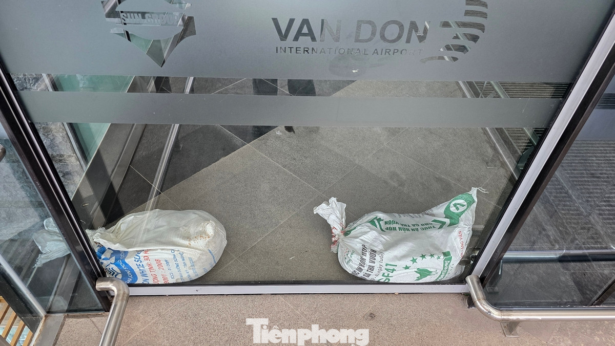 Mọi công tác ứng phó với cơn bão số 3 đã được cảng hàng không quốc tế Vân Đồn thực hiện xong trong ngày 6/9.
