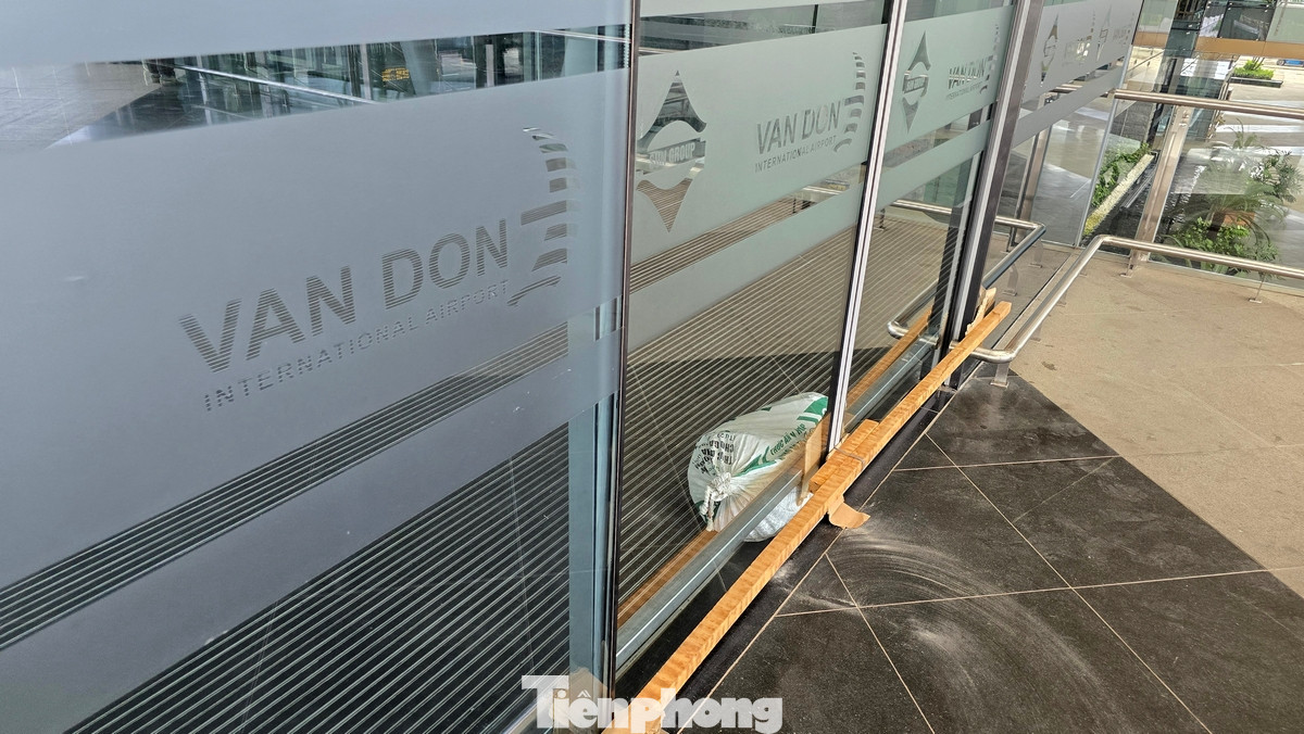 Mọi công tác ứng phó với cơn bão số 3 đã được cảng hàng không quốc tế Vân Đồn thực hiện xong trong ngày 6/9.