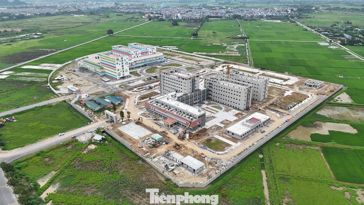 Khu vực đầu tư xây dựng Bệnh viện Phụ sản Trung ương cơ sở 2 thuộc địa giới hành chính trên địa bàn xã Ngọc Mỹ (huyện Quốc Oai, TP Hà Nội).