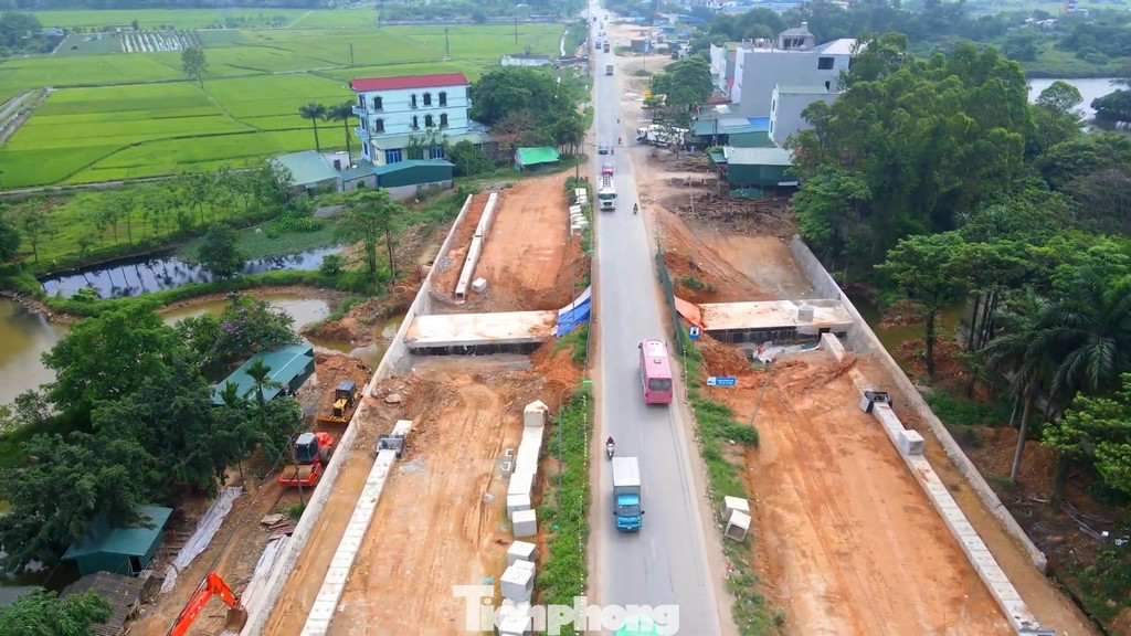 Theo Ban Quản lý dự án đầu tư xây dựng công trình giao thông thành phố Hà Nội, đến thời điểm hiện tại Ban đang tập trung thi công đoạn qua địa bàn xã Phú Nghĩa và xã Tiên Phương (huyện Chương Mỹ) với chiều dài khoảng 3 km. Theo Ban Quản lý dự án đầu tư xây dựng công trình giao thông thành phố Hà Nội, đến thời điểm hiện tại Ban đang tập trung thi công đoạn qua địa bàn xã Phú Nghĩa và xã Tiên Phương (huyện Chương Mỹ) với chiều dài khoảng 3 km.