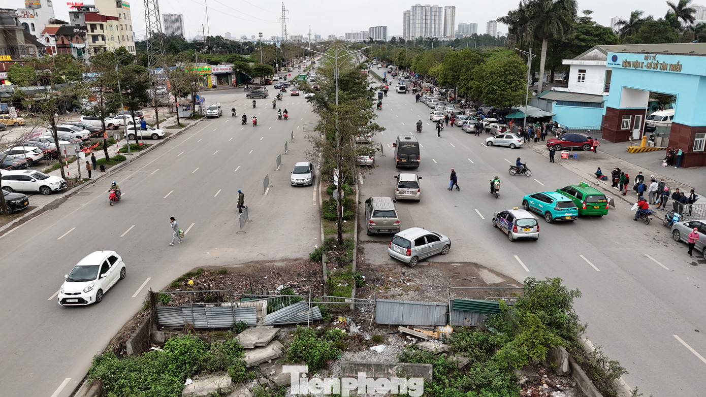 Nhiều năm qua, nhà đầu tư chưa thể thi công.