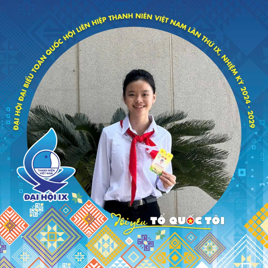 Thiếu nhi, đội viên cũng hưởng ứng không khí chào mừng Đại hội. Thiếu nhi, đội viên cũng hưởng ứng không khí chào mừng Đại hội.