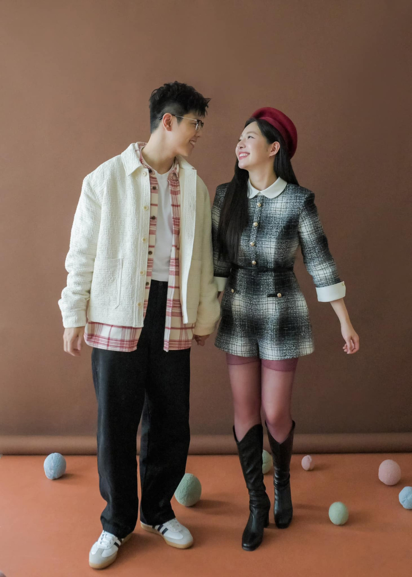 Cặp đôi MC/BTV Mạnh Cường - Hương Giang.