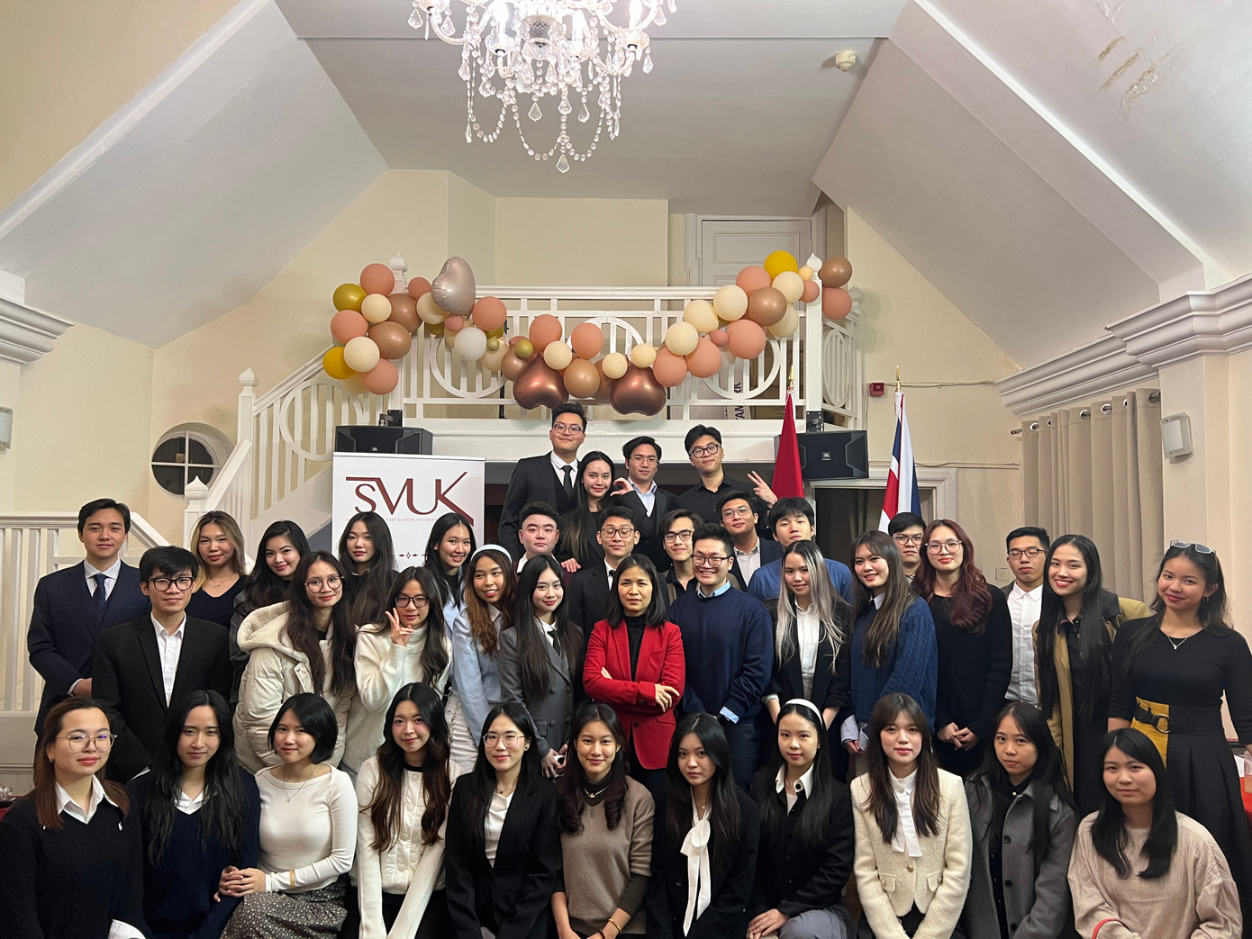 Ban Chấp hành Hội SVVN tại Anh khóa X, năm 2024 - 2026.